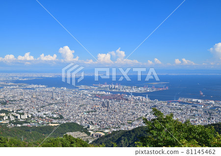 View from Maya Kikuseidai in the summer of 2021 Cumulonimbus 81145462