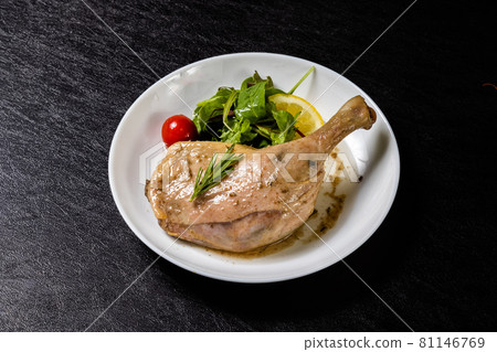 Duck confit French cuisine (confit) 81146769