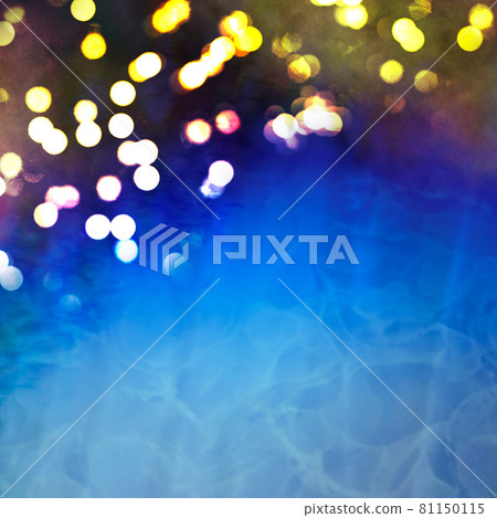 Abstract background of alcohol ink) Bottom of the sea Blurred light Blue glitter Square wave Illuminations Abstract background of alcohol ink) Bottom of the sea Blurred light Blue glitter Square wave Illuminations 81150115