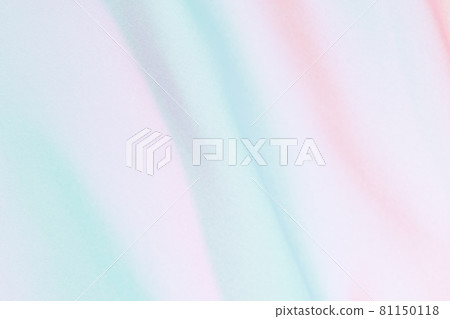 Smooth elegant colorful transparent cloth separated on white background. 81150118