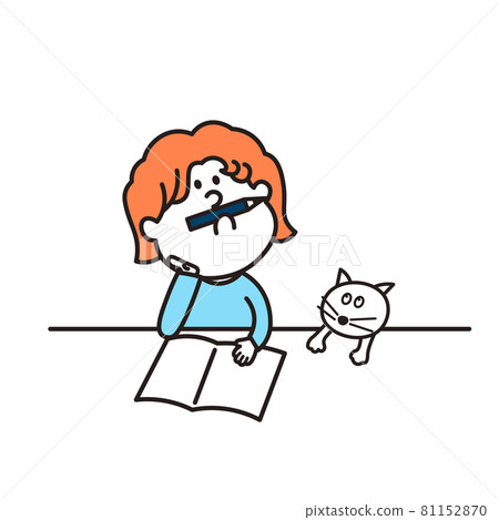 Boy studying Boy studying 81152870