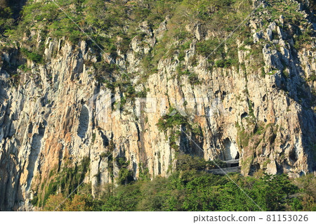 Sanbangsan, mountain, rural area, village, country house, scenery, cliff, 81153026