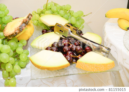 delicious sweets arranged on the table for wedding reception delicious sweets arranged on the table for wedding reception 81155015