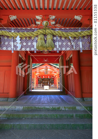 夏季住吉神社羅門和本宮山口縣下關市 81155338