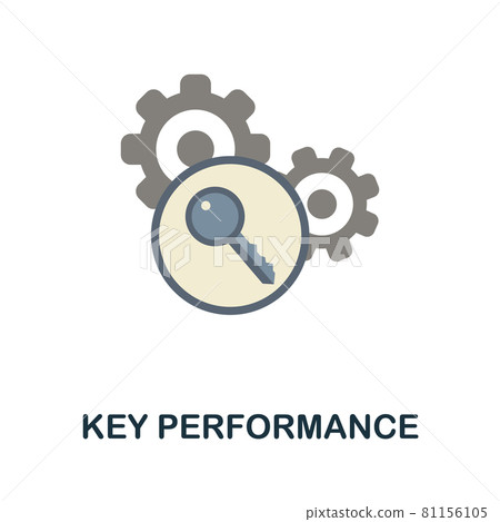 Key Performance flat icon. Colored sign from customer service collection. Creative Key Performance icon illustration for web design, infographics and more Key Performance flat icon. Colored sign from customer service collection. Creative Key Performance icon illustration for web design, infographics and more 81156105