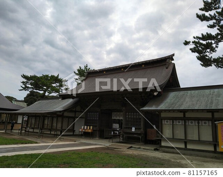 The temple of Oarai shrine The temple of Oarai shrine 81157165