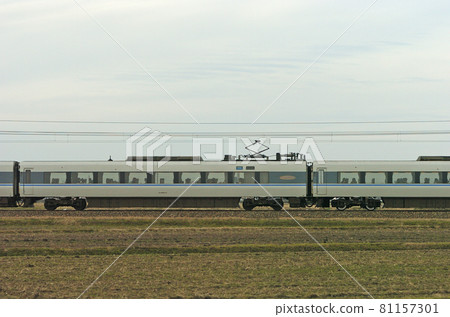 Hokuriku Main Line Mikawa-Kaga Kasama JR West 681 series T03 formation ② Saha 680-6 (Kanazawa) mountain side Hokuriku Main Line Mikawa-Kaga Kasama JR West 681 series T03 formation ② Saha 680-6 (Kanazawa) mountain side 81157301