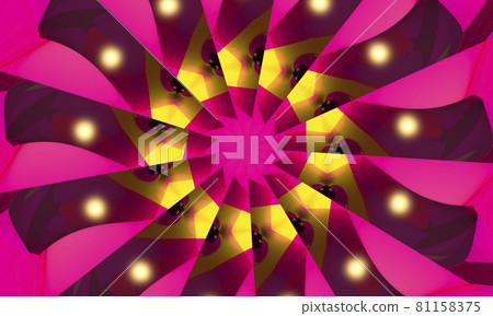 Ethnic pink seamless pattern. Boho abstract textile print. Romantic wallpaper. Packaging for valentine's day 81158375