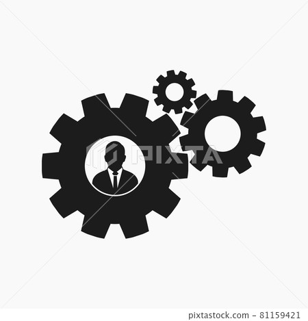Business solution icon. Flat style vector EPS. 81159421