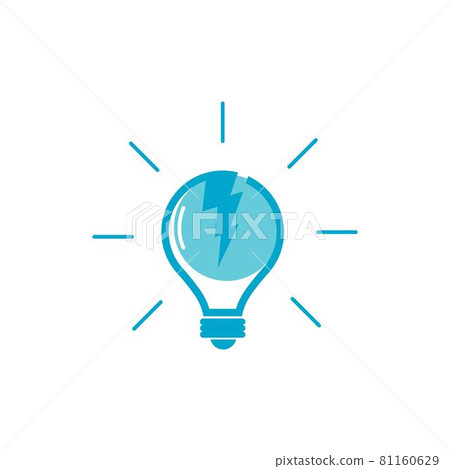 light bulb symbol icon 81160629