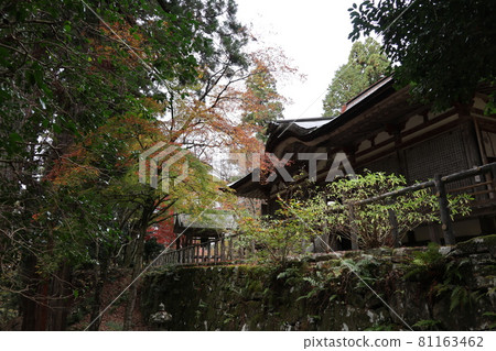 Autumn scenery, Shiga Prefecture Shakayama Tendai Sect Hyakusaiji Temple Autumn scenery, Shiga Prefecture Shakayama Tendai Sect Hyakusaiji Temple 81163462