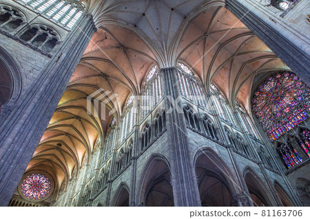 cathedral of Amiens, france. 81163706