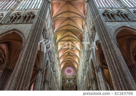 cathedral of Amiens, france. 81163709