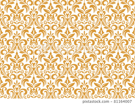 Wallpaper in the style of Baroque. Seamless background.  81164007