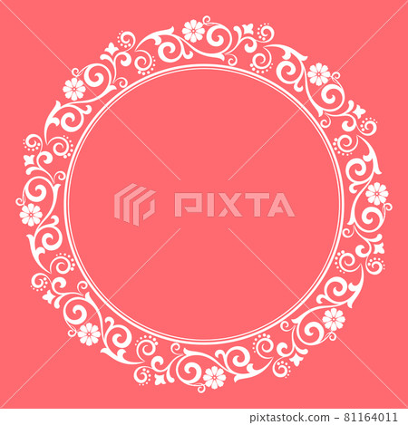 Decorative frame Elegant element for design  81164011