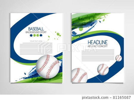 Baseball championship or tournament poster or... - Stock Illustration  [81165087] - PIXTA