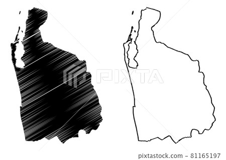 North Western Province, Sri Lanka (Administrative divisions, Democratic Socialist Republic of Sri Lanka, Ceylon) map vector illustration, scribble sketch North Western map.... North Western Province, Sri Lanka (Administrative divisions, Democratic Socialist Republic of Sri Lanka, Ceylon) map vector illustration, scribble sketch North Western map.... 81165197