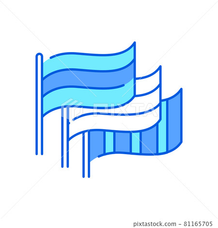 United organization sign. Sustainable Development Goals illustration. United organization sign. Sustainable Development Goals illustration. 81165705