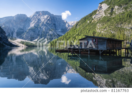 WelBoathouse at Pragser Wildsee, South Tyrol, Italy 81167763