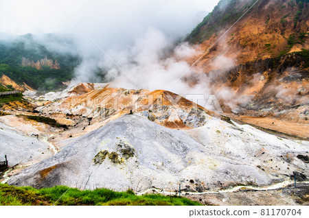 北海道登別溫泉地獄谷 北海道登別溫泉地獄谷 81170704
