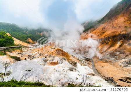 北海道登別溫泉地獄谷 北海道登別溫泉地獄谷 81170705