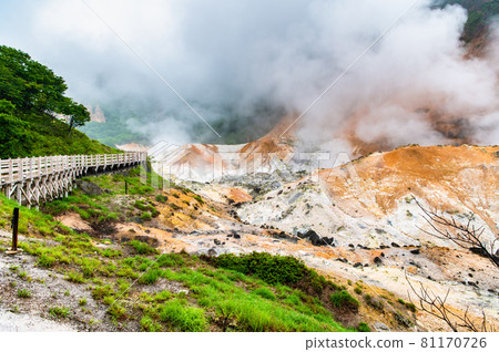 北海道登別溫泉地獄谷 北海道登別溫泉地獄谷 81170726