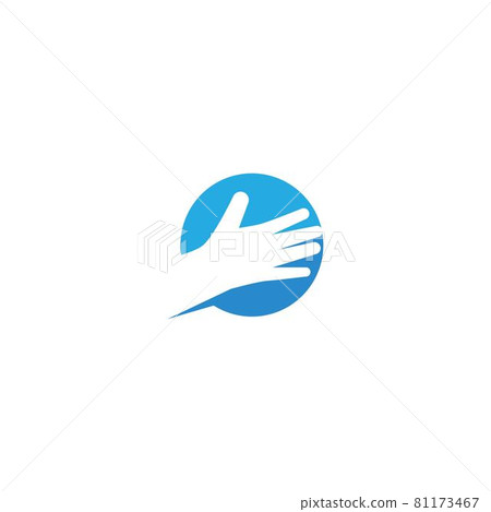 Medical safety gloves icon 81173467