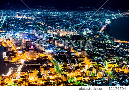 北海道函館夜景（從函館山山頂展望台） 81174704