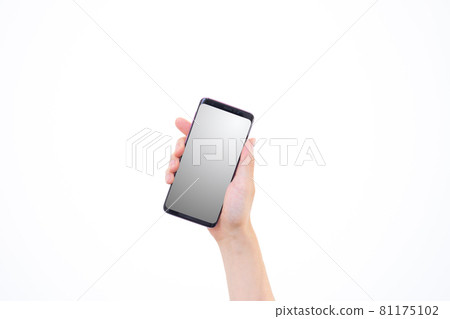 Smartphone with hand screen pass 81175102