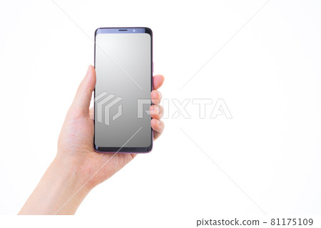Smartphone with hand screen pass 81175109