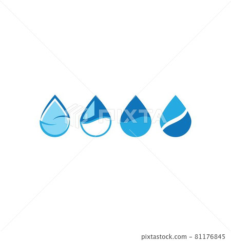 water drop Logo 81176845