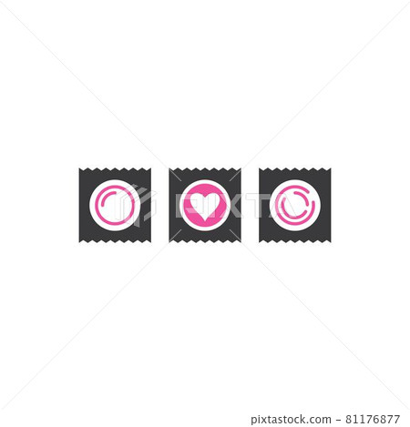 Condom illustration icon Condom illustration icon 81176877
