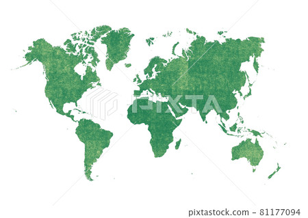 old green map of the world ,Silhouette background old green map of the world ,Silhouette background 81177094