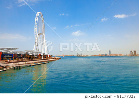 Large ferrris wheel Dubai Eye in United Arab Emirates Large ferrris wheel Dubai Eye in United Arab Emirates 81177322