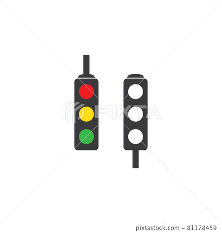 Traffic lights icon Traffic lights icon 81178459