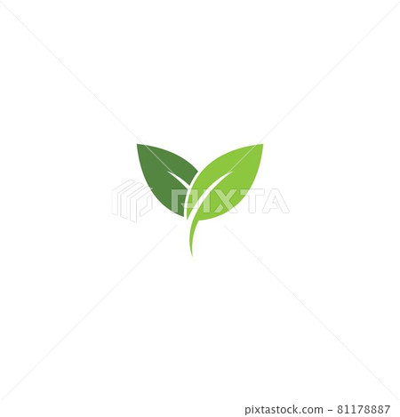 Green garden green leaf ecology logo Green garden green leaf ecology logo 81178887