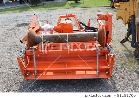 The colorful agricultural equipment - harrows The colorful agricultural equipment - harrows 81181700