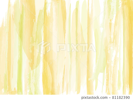 黃色水彩背景 81182390