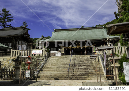 Kibitsuhiko Shrine Haiden, Okayama City, Okayama Prefecture 81182391