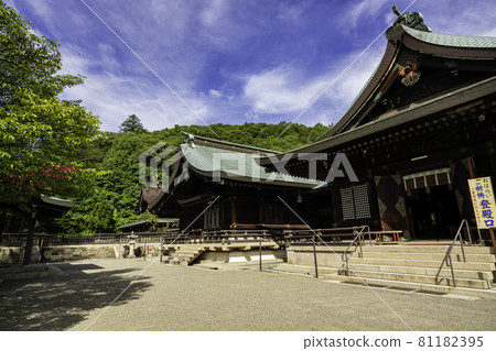 Kibitsuhiko Shrine Haiden, Okayama City, Okayama Prefecture 81182395
