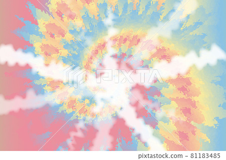 Tie Dye Colorful Shibori Rainbow Color Hippie Background for Design Clothes Shirt in Retro Boho Style 1970 with Swirl Spiral Tie Dye Colorful Shibori Rainbow Color Hippie Background for Design Clothes Shirt in Retro Boho Style 1970 with Swirl Spiral 81183485