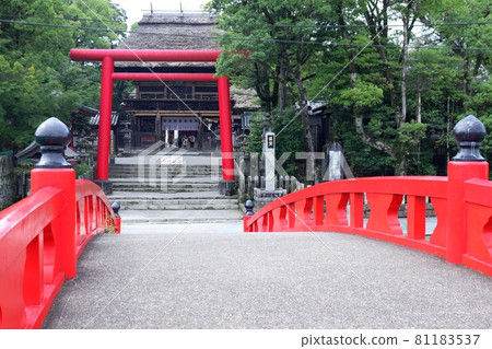 Aoi Aso Shrine Taikobashi scenery Aoi Aso Shrine Taikobashi scenery 81183537