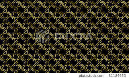 Background pattern material made by arranging tiger characters 81184653