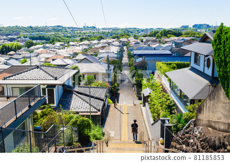 Suburban residential area Tokyo 81185853