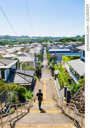 Suburban residential area Tokyo 81185854