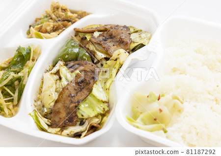 Takeout of delicious Twice-cooked meat and rice Takeout of delicious Twice-cooked meat and rice 81187292