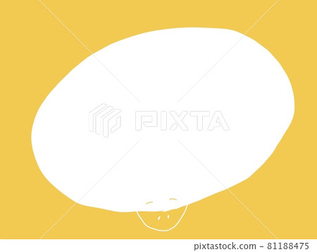 Animal illustration frame (chick) Animal illustration frame (chick) 81188475