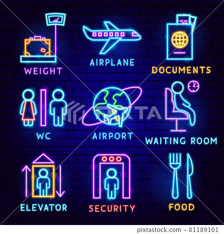 Airport Label Set 81189101