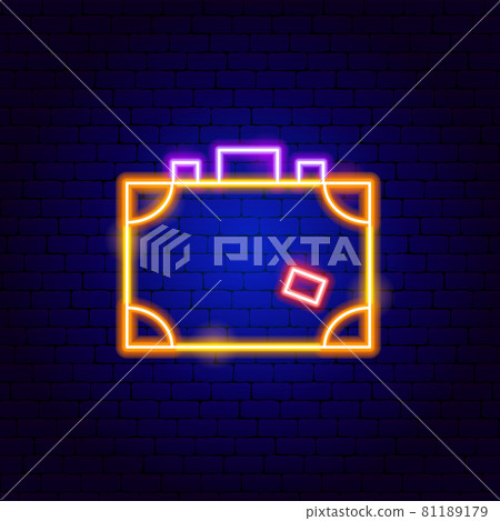 Suitcase Neon Sign Suitcase Neon Sign 81189179