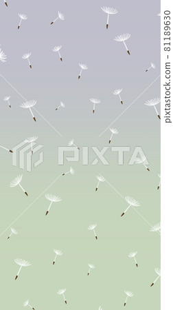 Background illustration image of flying dandelion seeds Background illustration image of flying dandelion seeds 81189630